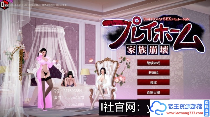 [3D互动/汉化]动态 家族崩坏：Playhome V12.1 终极整合版+人物档[40G]-老王资源部落