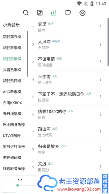 图片[3]-LX Music_v0.4.2安卓版 app听五平台音乐-老王资源部落